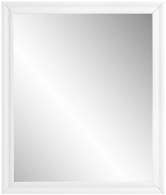 ACME Furniture Gaines White Rectangular Mirror | LFD Home