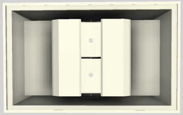 Vent-A-Hood® Designer Series 48" Biscuit Island Range Hood-3