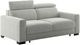 Luonto Furniture Elliot Lea Queen Sleeper Loveseat-2