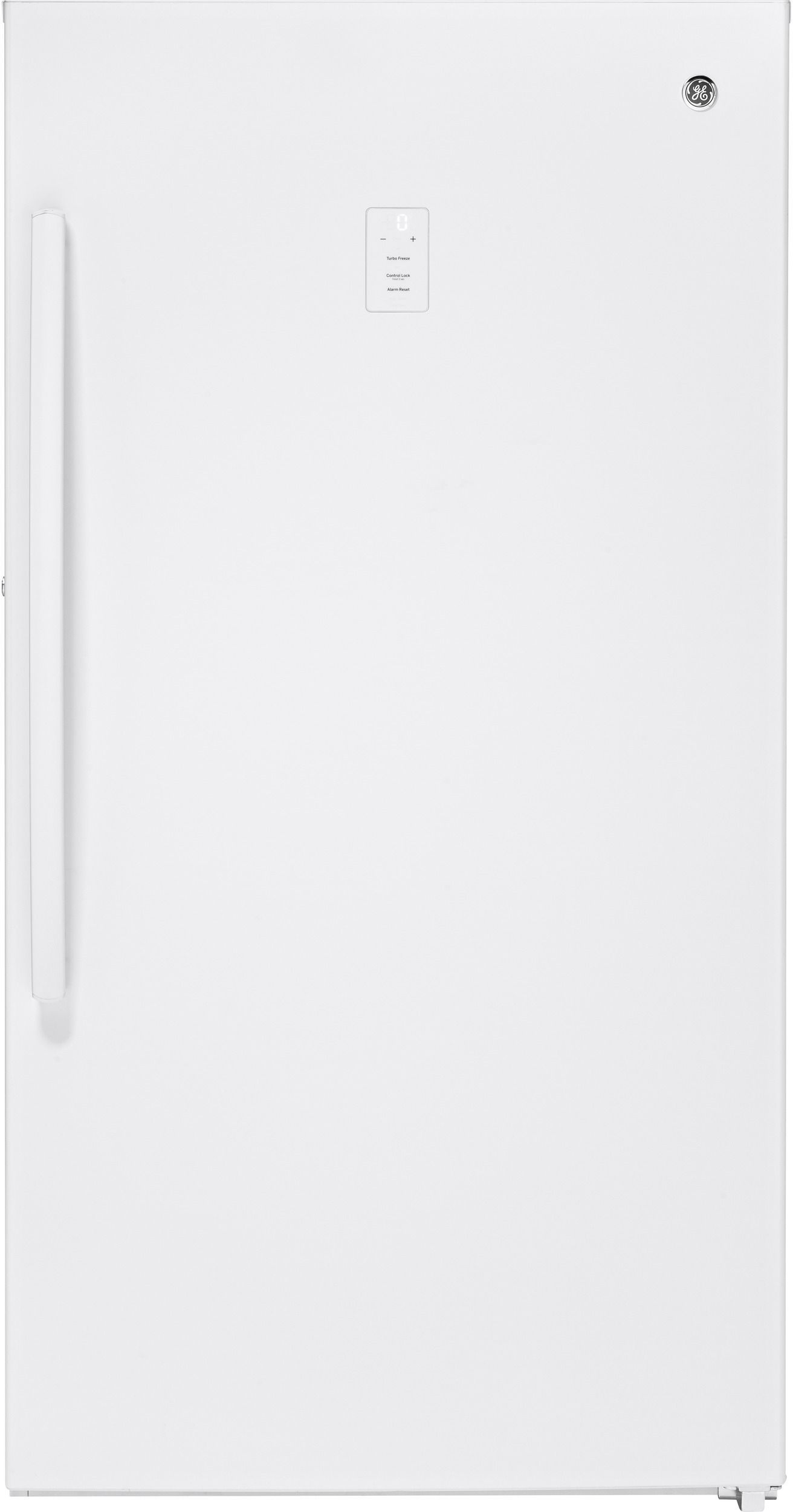 GE® 17.3 Cu. Ft. White Upright Freezer