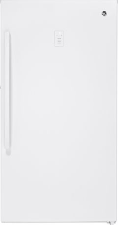 GE® 17.3 Cu. Ft. White Upright Freezer