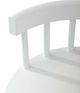 Liberty Furniture Capeside Cottage Porcelain White Spindle Back Dining Bench-4