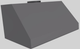 Vent-A-Hood® 36" Gunsmoke Wall Mounted Range Hood-1