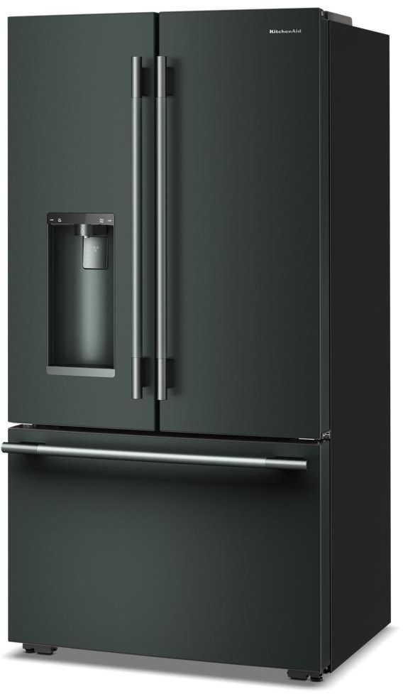 KitchenAid® 36" 23.1 Cu. Ft. Juniper Counter Depth French Door Refrigerator with Intelligent Auto Fill-2