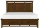 Mazin Furniture Frazier Park Brown Cherry Eastern King Bed-0