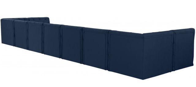 Meridian Furniture Tuft 9-Piece Navy Modular Sectional Set-3