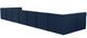 Meridian Furniture Tuft 9-Piece Navy Modular Sectional Set-3