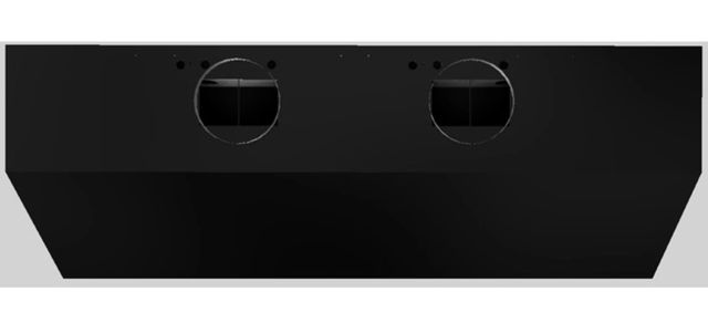 Vent-A-Hood® 66" Black Wall Mounted Range Hood-3