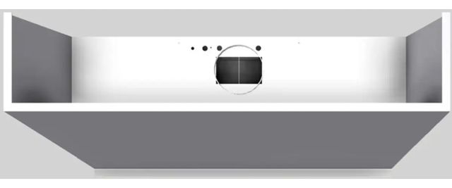 Vent-A-Hood® 54" Wall Mounted Range Hood-White-1