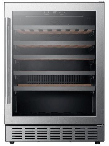 Vitara 23" Stainless Steel Wine Cooler -0
