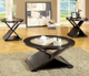 Furniture of America® Orbe 3-Piece Espresso Occasional Table Set-0