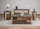 International Furniture Direct Antique Multi-Brown End Table-4