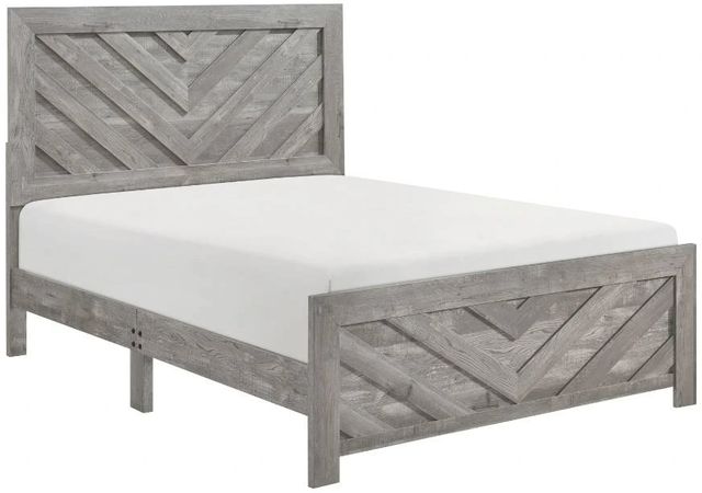 Homelegance® Corbin Gray California King Panel Bed-0