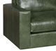 King Hickory Customizable Danielle Leather Swivel Chair-1