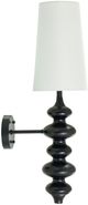 Harp & Finial® Adair Matte Black Sconce-0