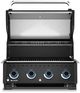 Broil King® Baron™ 590 5-Burner Black/Stainless Steel Built-In Liquid Propane Grill-4