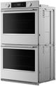 KitchenAid® 30" PrintShield™ Stainless Steel Smart Double Electric Wall Oven with Assisted Cook Cycles-4