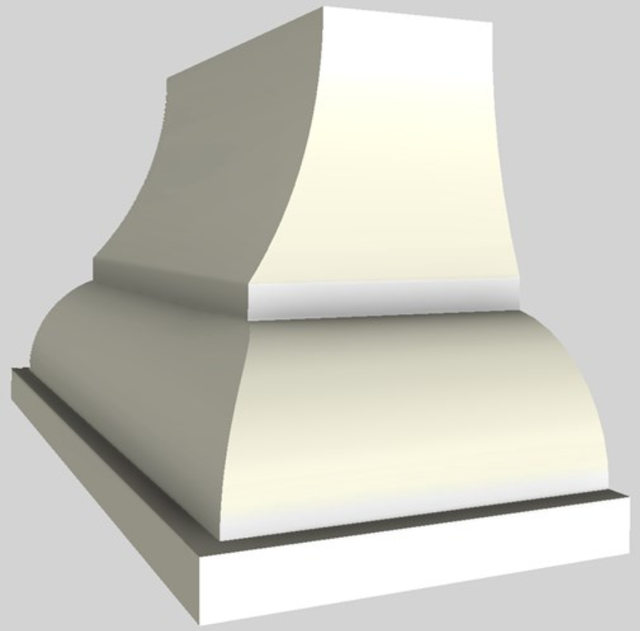 Vent-A-Hood® Designer Series 54" Biscuit Wall Mounted Range Hood-2