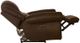 Catnapper® Pickett Walnut Power Recliner with Power Adjustable Headrest-4