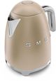 Smeg 50's Style 1.7 L Matte Champagne Electric Kettle-4