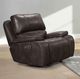 New Classic® Home Brookings Charcoal Power Glider Recliner with Power Headrest-3
