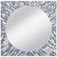 Bassett Mirror Sunburst Bone Blue Wall Mirror-0