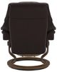 Stressless® by Ekornes® Customizable Reno Small Manual Recliner and Ottoman with Classic Base-4