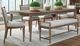 Liberty Furniture Hickory Grove 6-Piece Elliston Oatmeal/Heirloom Brown Optional Rectangular Dining Table Set-0