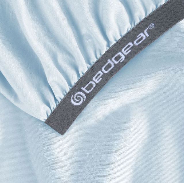 BEDGEAR® Dri-Tec Performance® Baby Blue Fitted Crib Sheet-3
