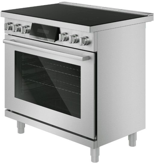 Bosch® 800 Series 36” Stainless Steel Freestanding Induction Range-3