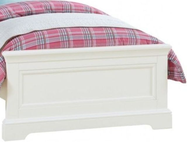 Winners Only® Tamarack White Youth Twin Upholstered Panel Bed-2