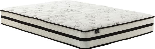 Sierra Sleep® by Ashley® Chime 2-Piece 10" Hybrid and Adjustable Base Queen Mattress Set-1