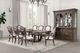 Furniture of America® Seven Oaks 2-Piece Beige/Weathered Oak Arm Chair Set-1