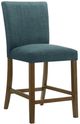 Coaster® Paxton 2-Piece Brown/Teal Blue Upholstered Counter Dining Side Chair-0