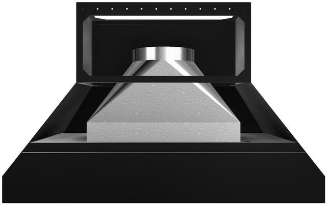 Vent-A-Hood® 48" Black Euro-Style Wall Mount Range Hood-2
