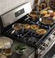 GE® 30" Stainless Steel Freestanding Gas Range-1