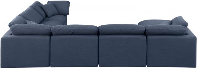 Meridian Furniture Indulge 7-Piece Navy Modular Sectional-3