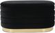 TOV Furniture by TOV Slashed Black Velvet Lillian Storage Bench-0