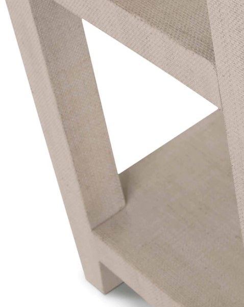 Bassett® Furniture Ventura Sand Grey Etagere-2