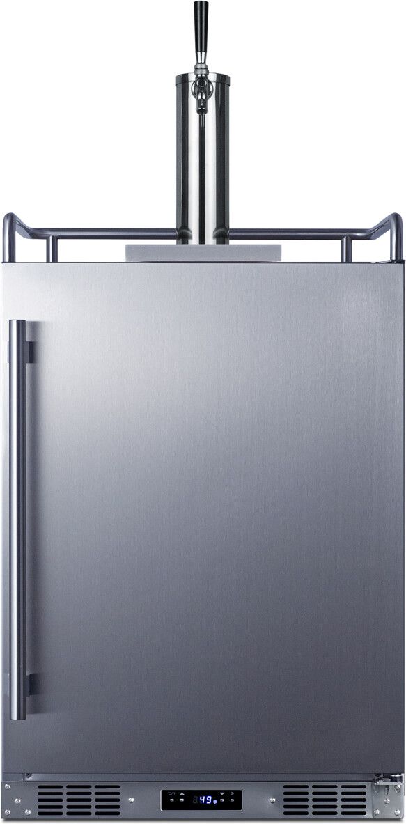 Summit® 24" Stainless Steel Outdoor Kegerator -0