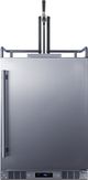 Summit® 24" Stainless Steel Outdoor Kegerator -0