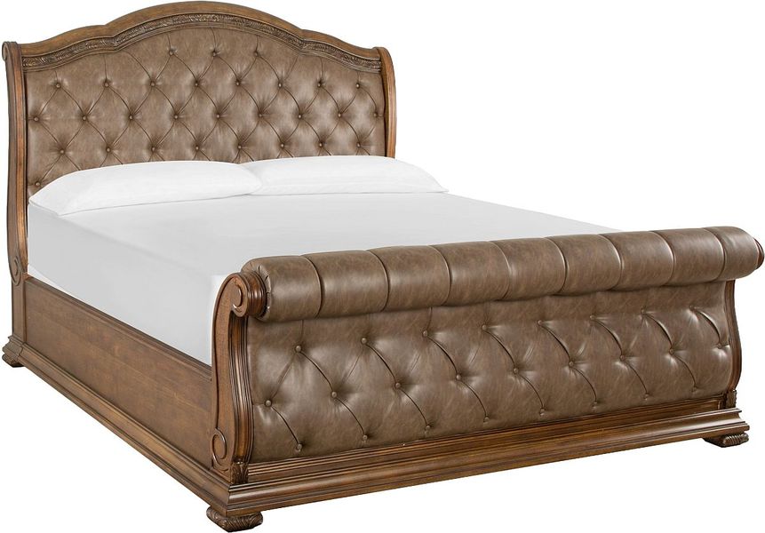 Magnussen Home® Durango Hickory/Willadeene Brown Complete King ...