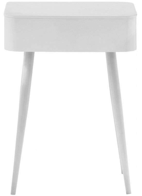 Meridian Furniture Rylan White Nightstand-1