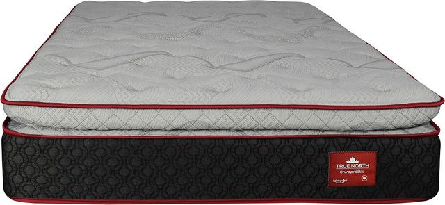 Springwall® True North Chiropractic® Empress 15" Wrapped Coil Ultra Plush Pillow Top Twin Mattress-3