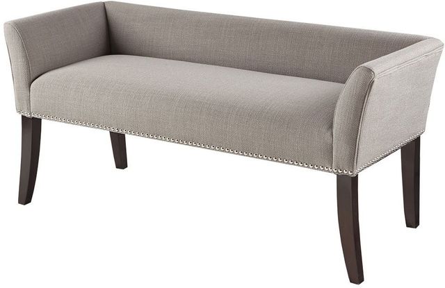 Olliix by Madison Park Grey Welburn Accent Bench-3