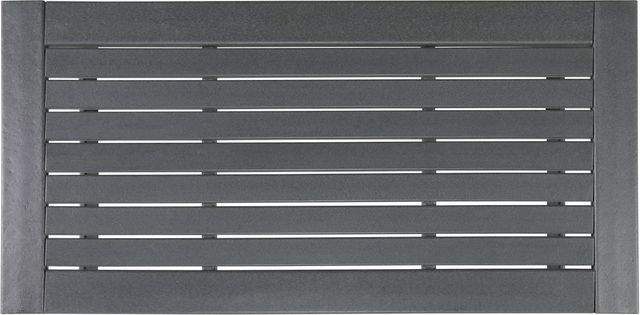Signature Design by Ashley® Amora Charcoal Gray Outdoor Coffee Table-2