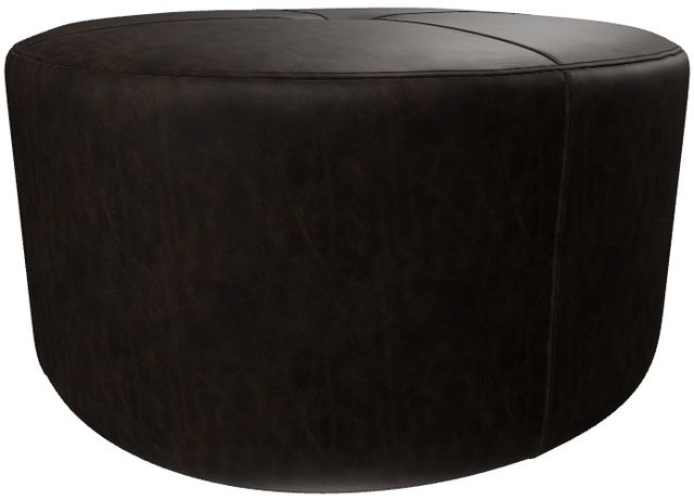 Craftmaster® Customizable CM Leather Cocktail Ottoman-0