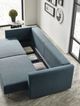 VIG Furniture Divani Casa Fredonia Blue/Green Sofa Bed with Storage-2