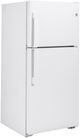 GE® 30" 19.1 Cu. Ft. White Top Freezer Refrigerator-3