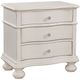 American Woodcrafters 3910 Rodanthe 4-Piece Dove White Woven Queen Bedroom Set-4